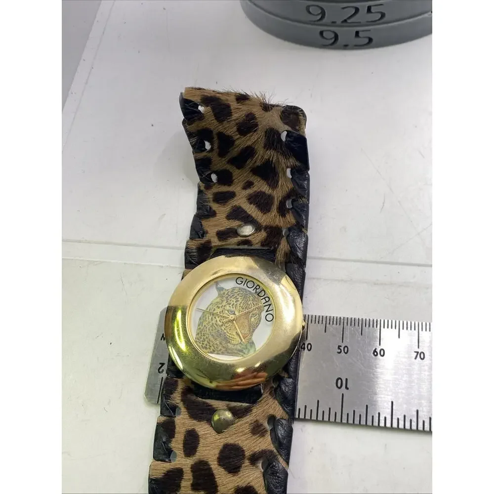 Vintage Giordano Jaguar Watch Works New Battery